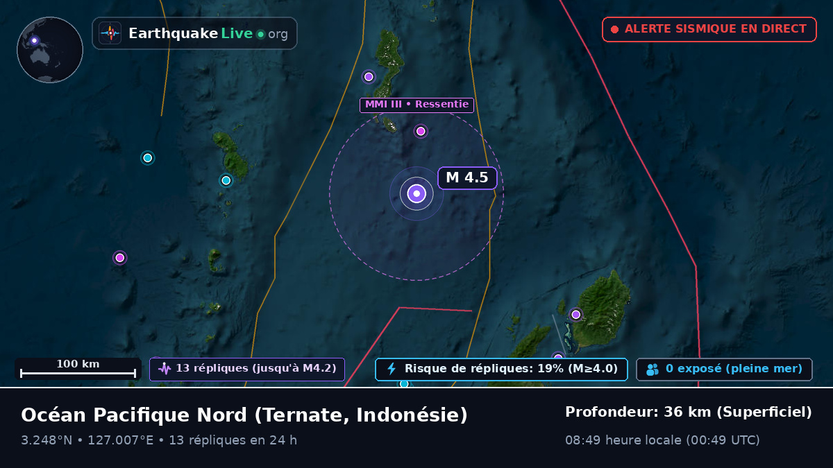 Océan Pacifique Nord (Indonésie)
