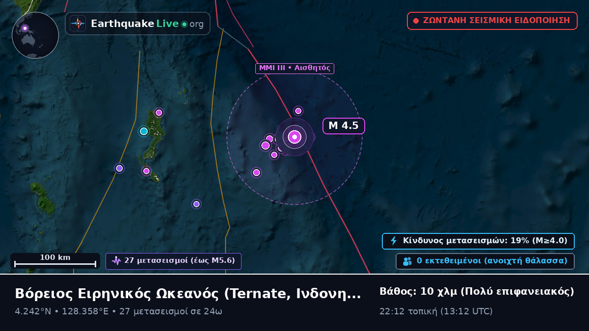 Βόρειος Ειρηνικός Ωκεανός (Ινδονησία)