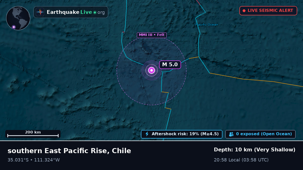 South Pacific Ocean (Chile)