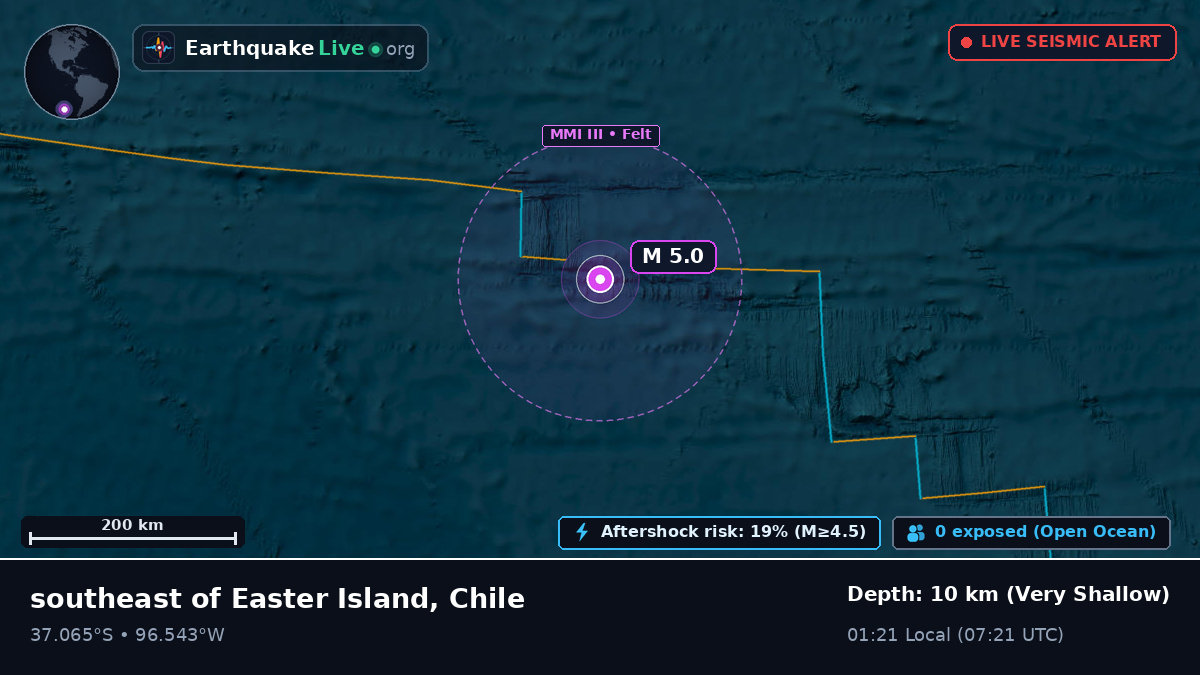 South Pacific Ocean (Chile)