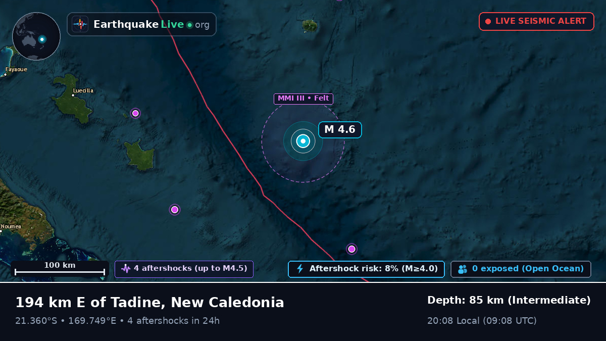 South Pacific Ocean (New Caledonia)