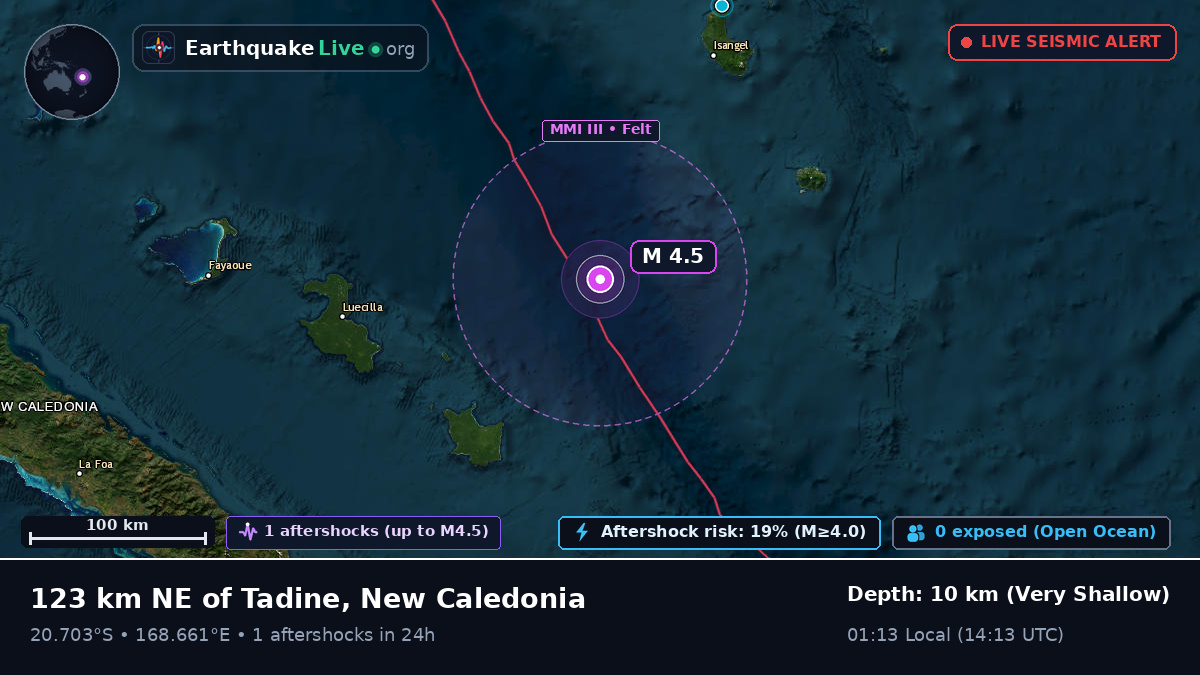 South Pacific Ocean (New Caledonia)