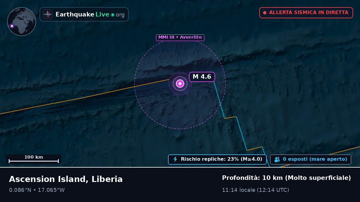 Oceano Atlantico settentrionale (Liberia)
