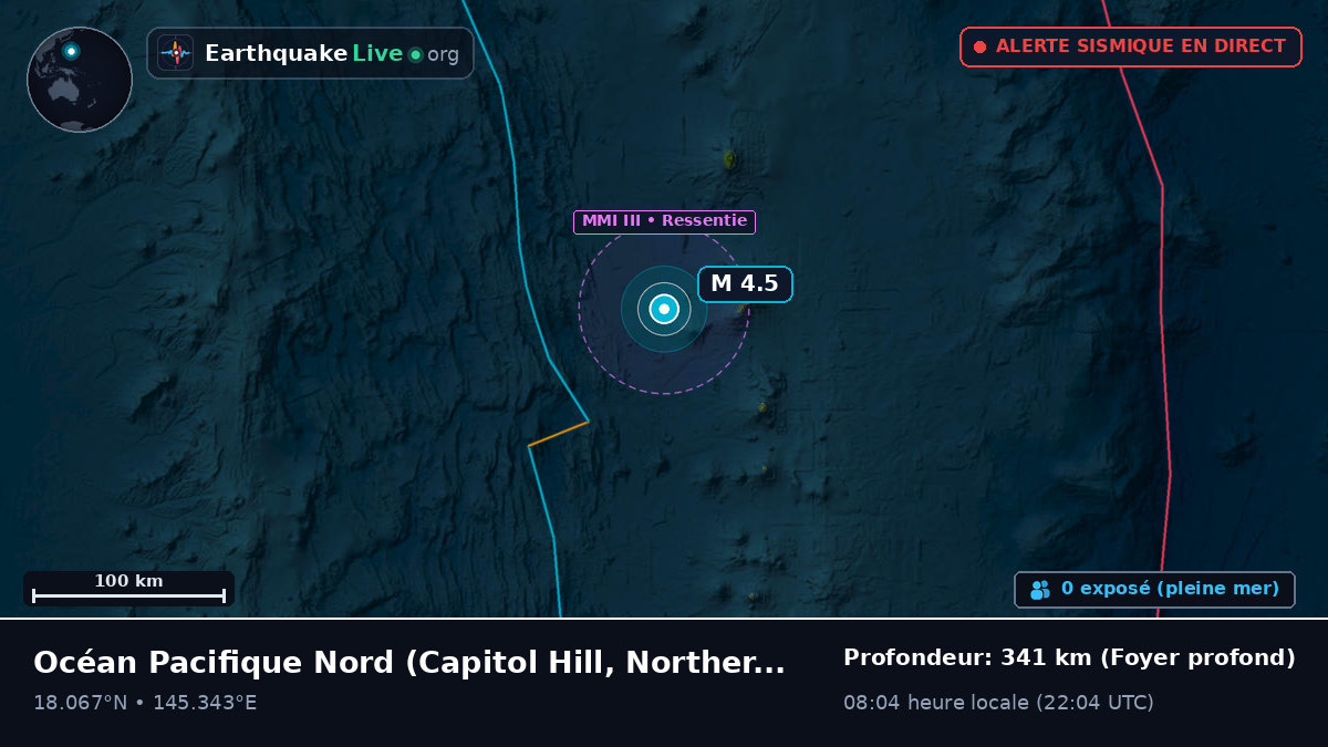 Océan Pacifique Nord (Northern Mariana Islands)