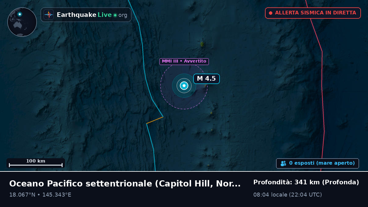 Oceano Pacifico settentrionale (Northern Mariana Islands)