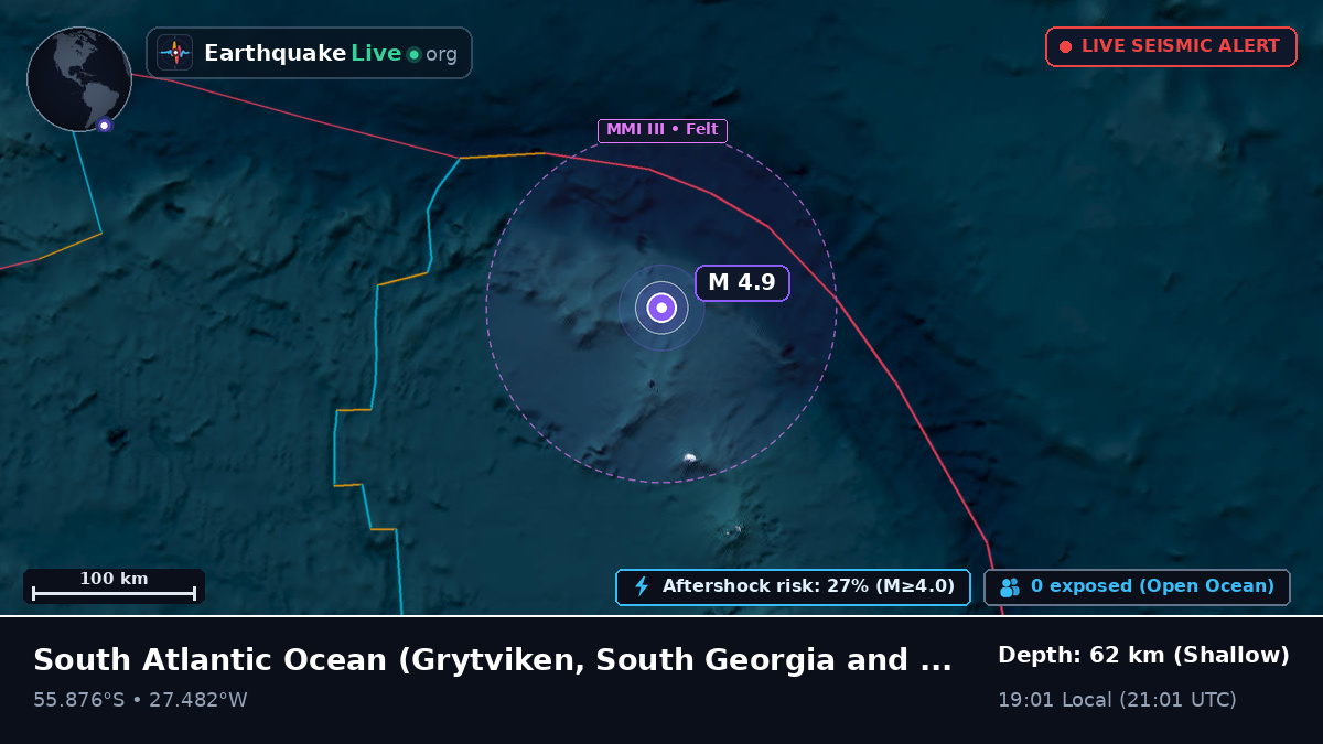 South Atlantic Ocean (South Georgia and the Islands)