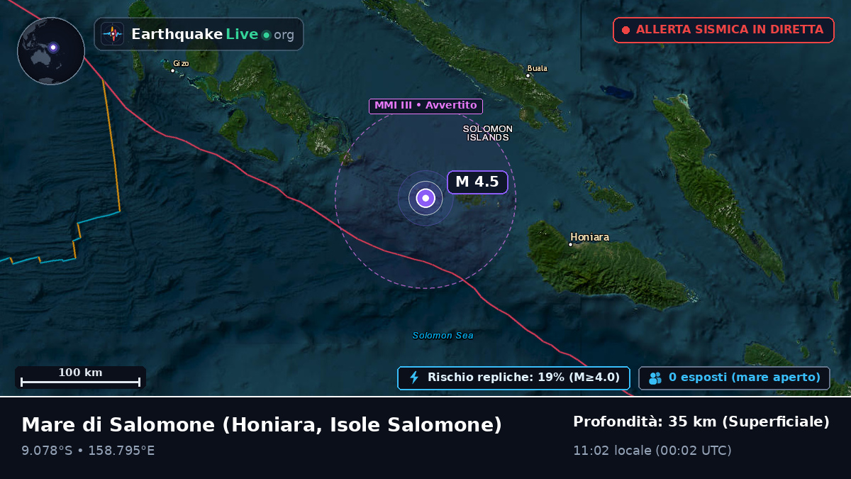 Mare di Salomone (Isole Salomone)