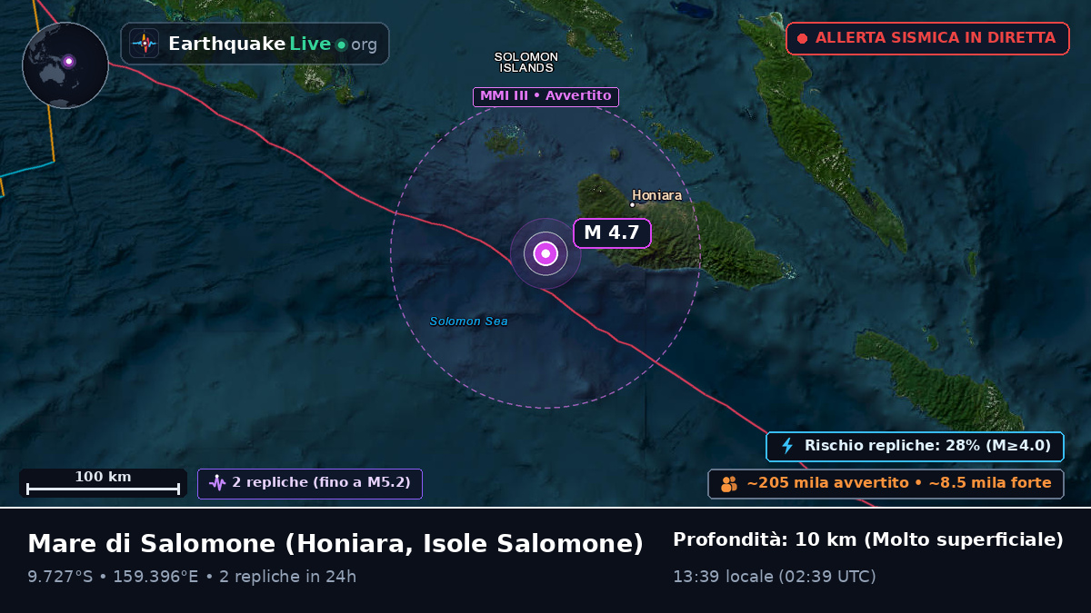 Mare di Salomone (Isole Salomone)