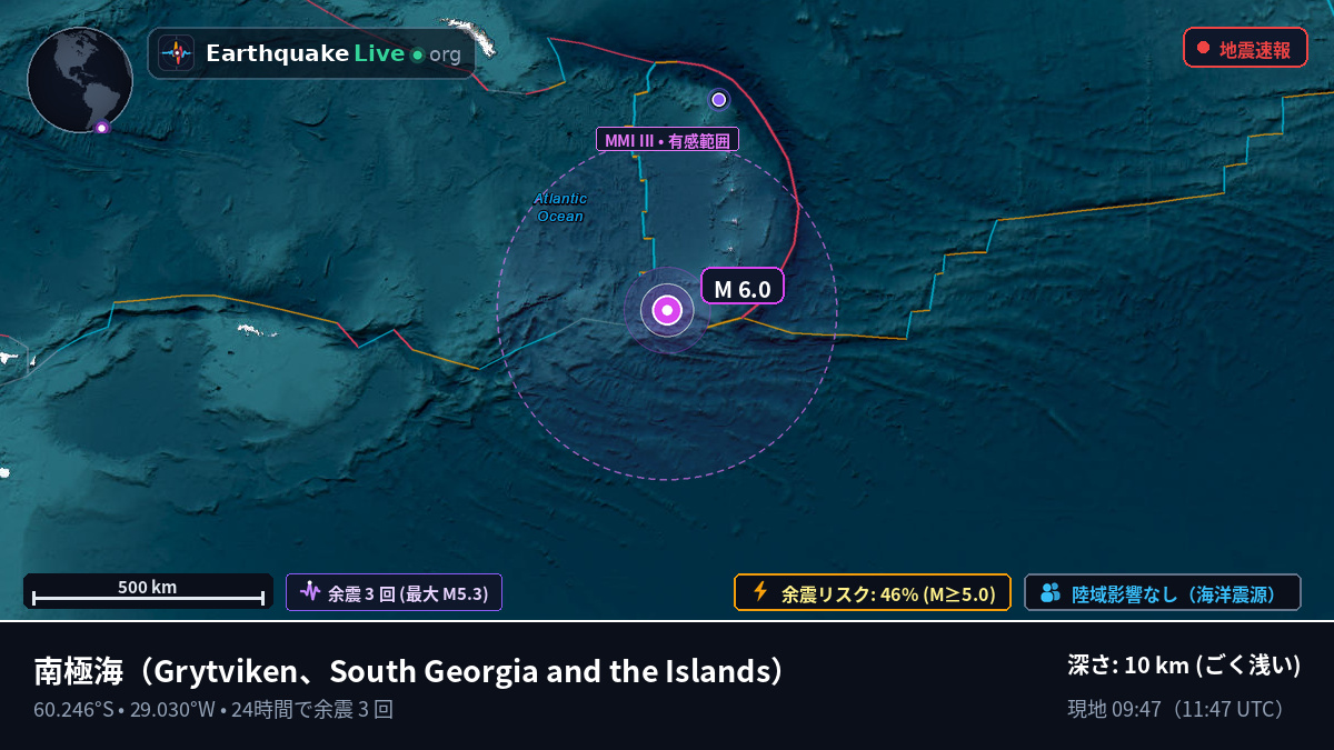 南極海 (South Georgia and the Islands)