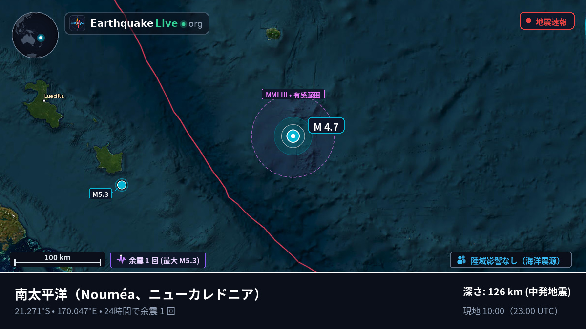 南太平洋 (ニューカレドニア)