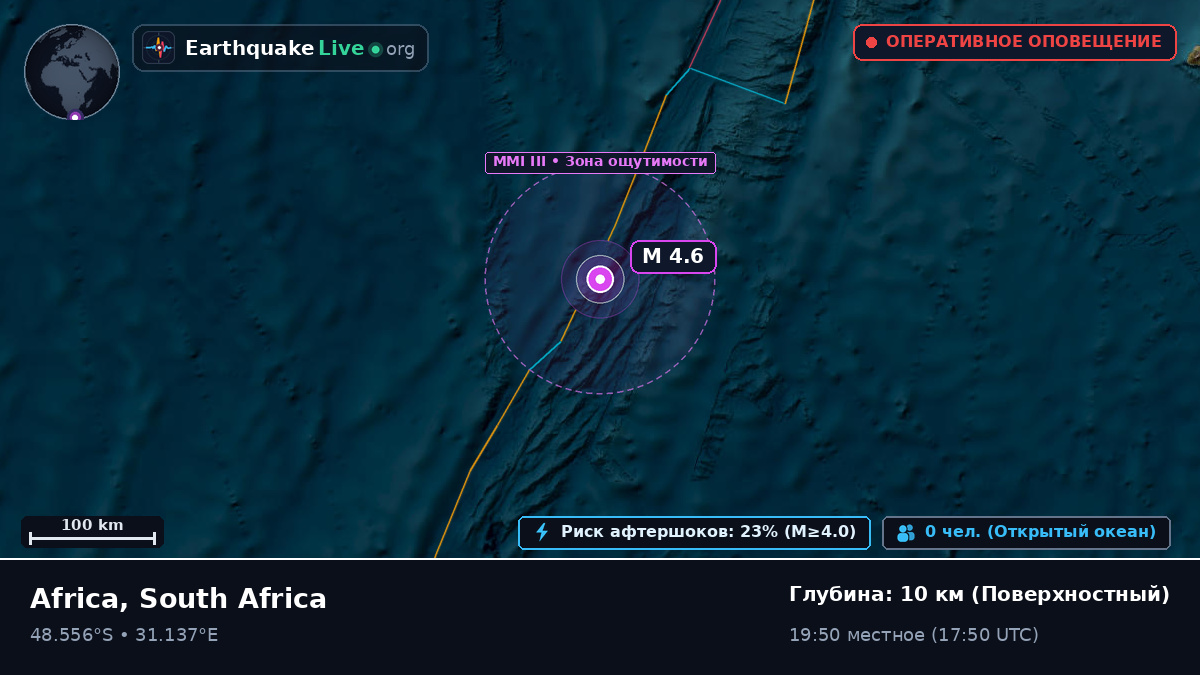 Индийский океан (South Africa)