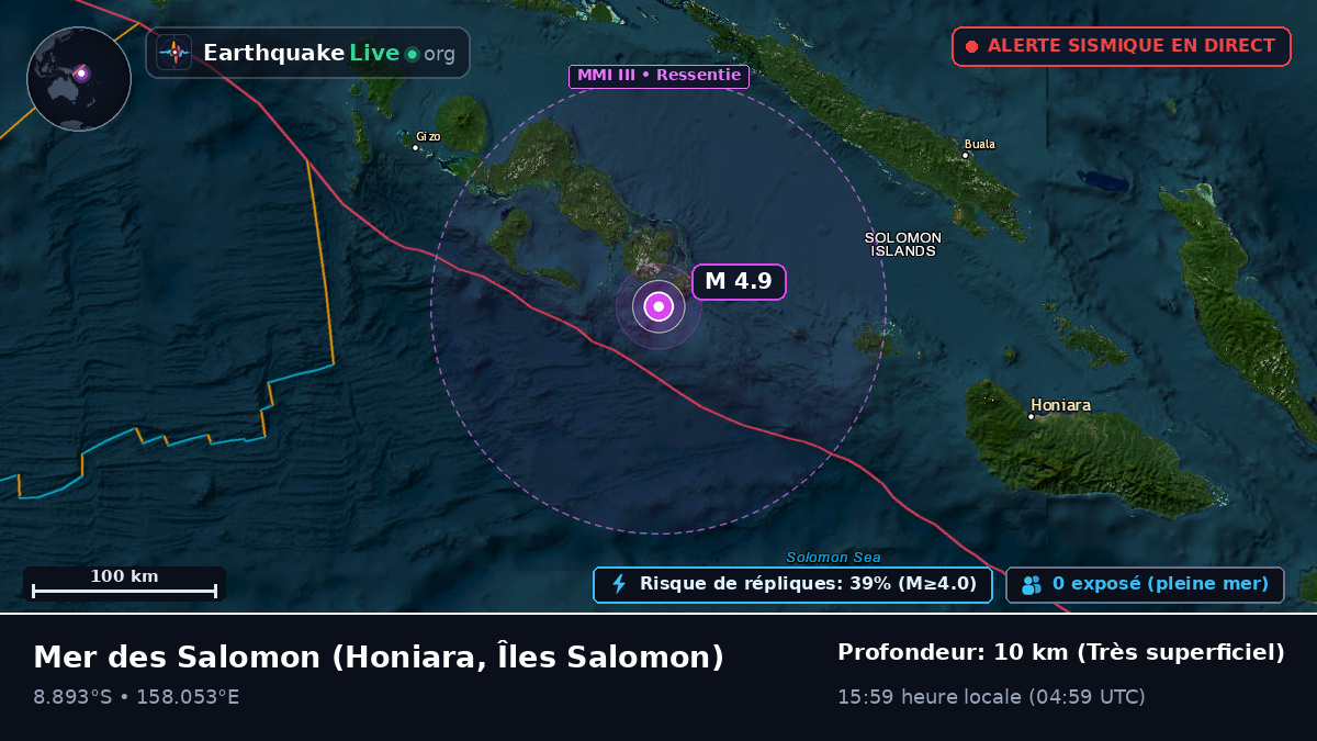 Mer des Salomon (Îles Salomon)