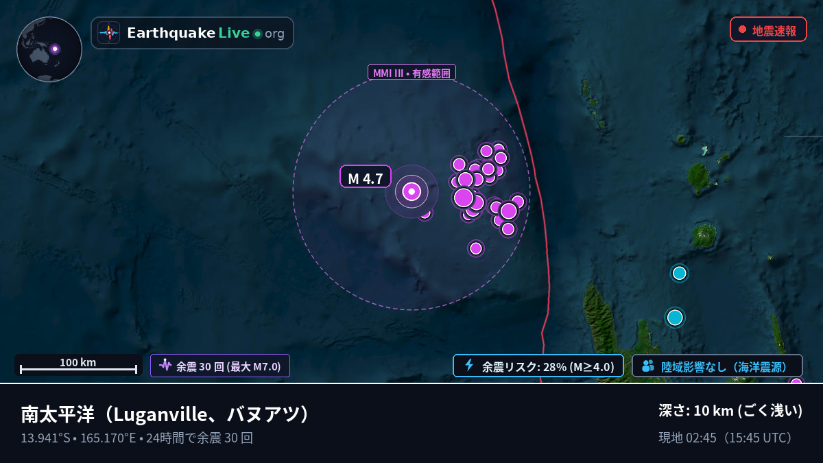 南太平洋 (バヌアツ)