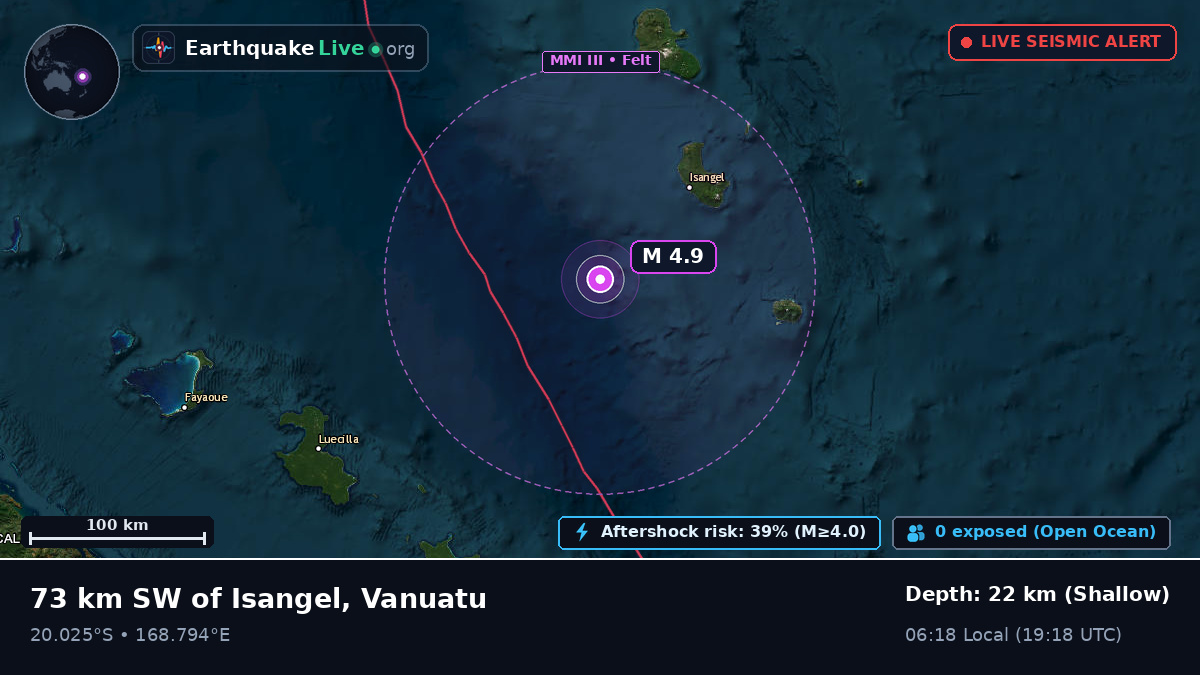 South Pacific Ocean (Vanuatu)