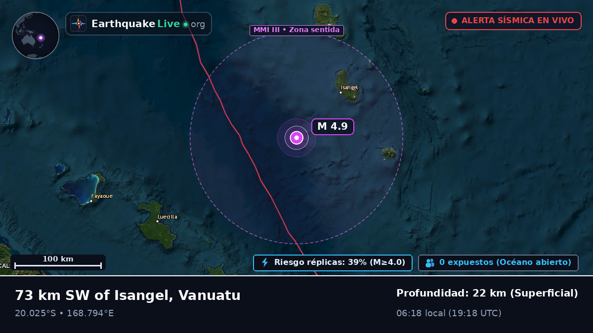 Océano Pacífico Sur (Vanuatu)