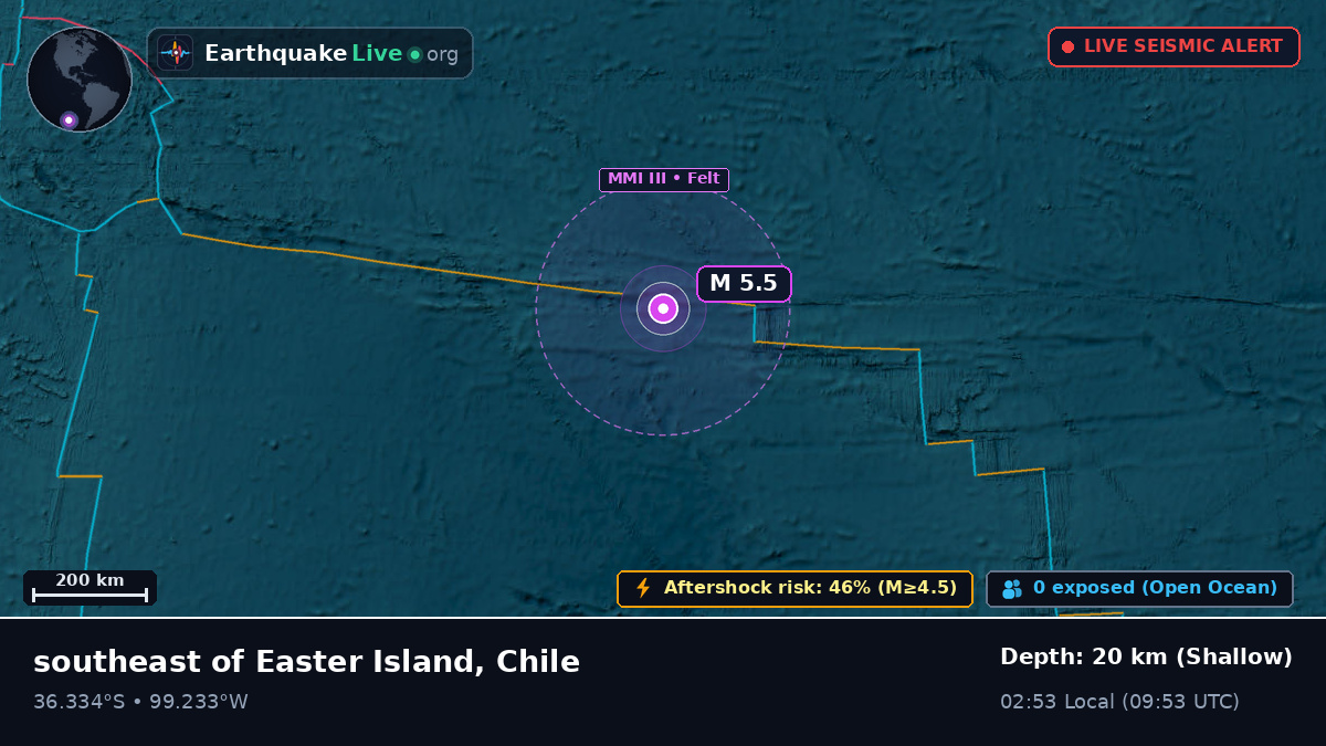 South Pacific Ocean (Chile)