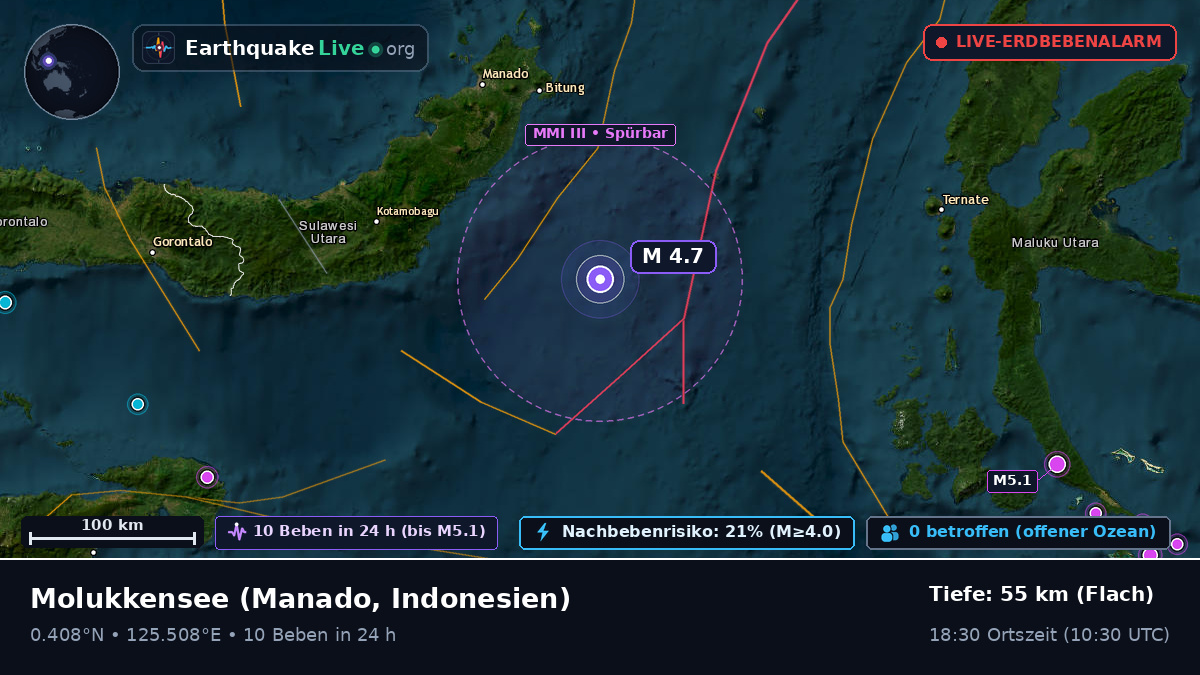 Molukkensee (Indonesien)