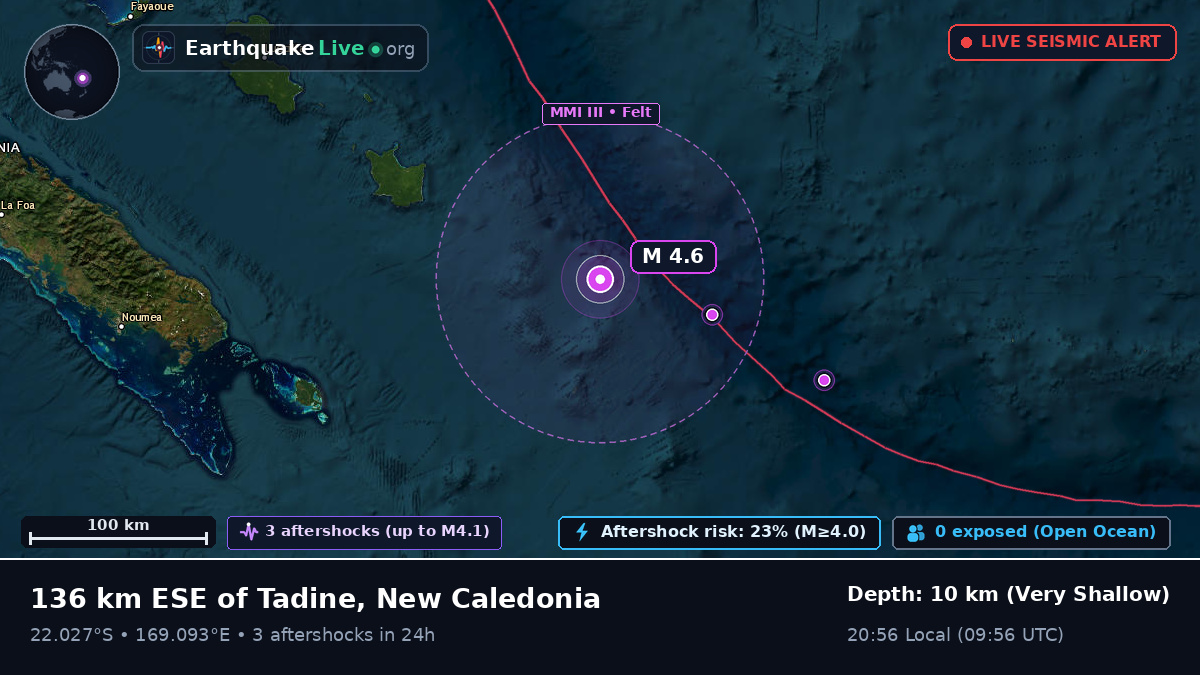 South Pacific Ocean (New Caledonia)