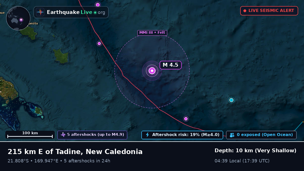 South Pacific Ocean (New Caledonia)
