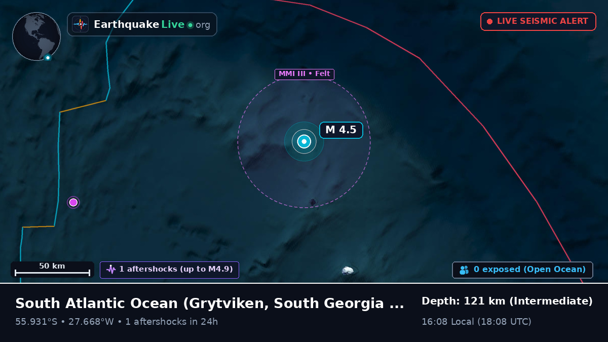 South Atlantic Ocean (South Georgia and the Islands)
