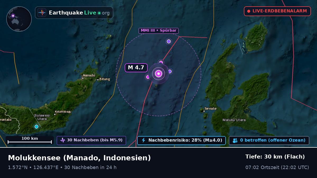 Molukkensee (Indonesien)