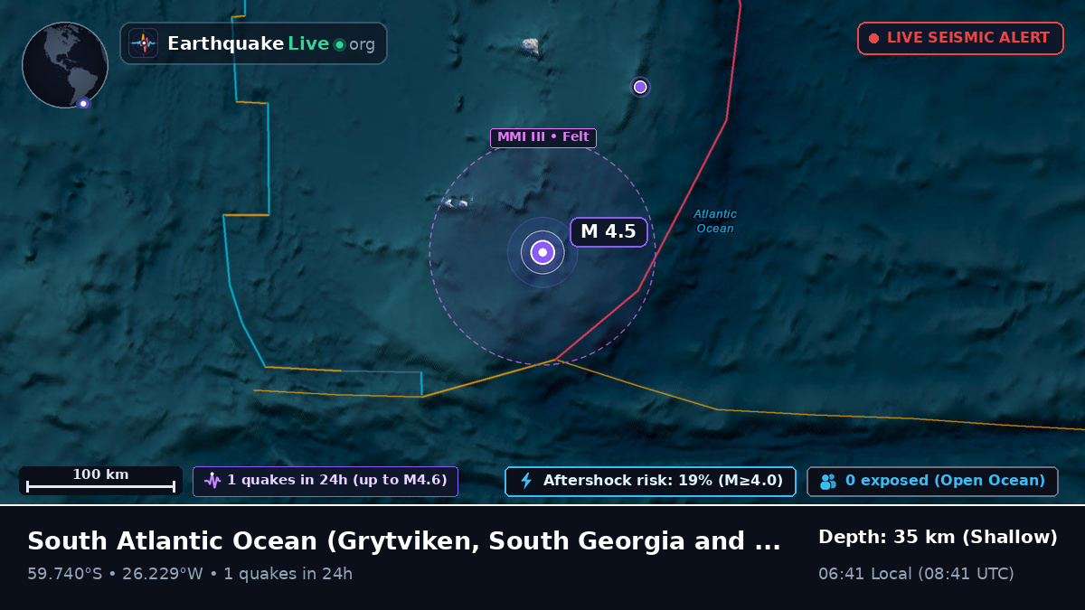 South Atlantic Ocean (South Georgia and the Islands)