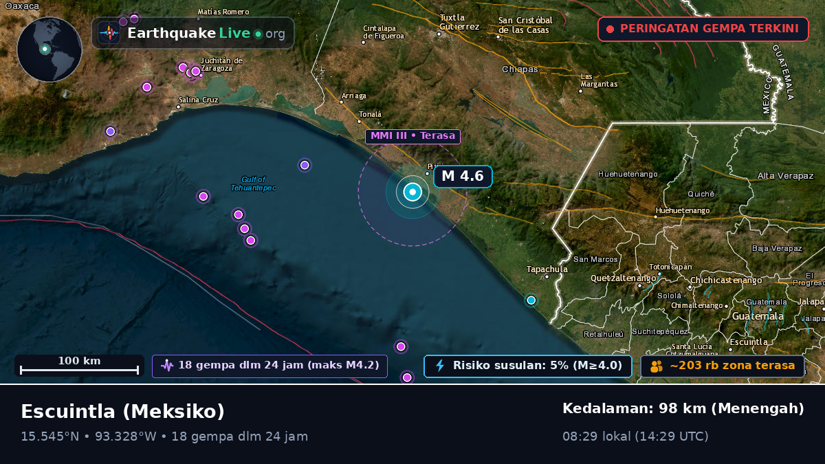 Chiapas, Meksiko