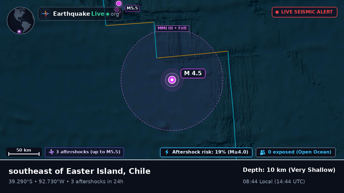 South Pacific Ocean (Chile)