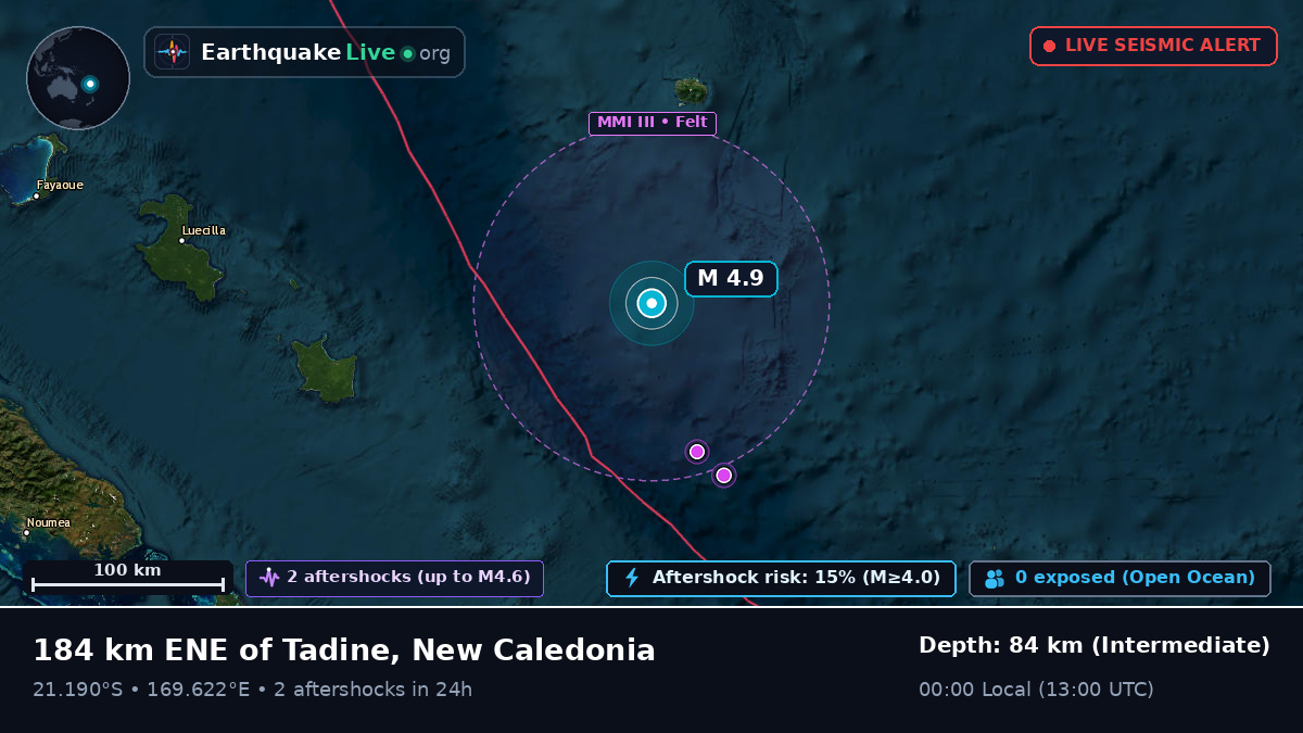 South Pacific Ocean (New Caledonia)