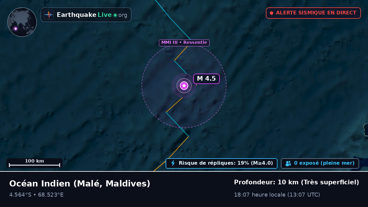 Océan Indien (Maldives)