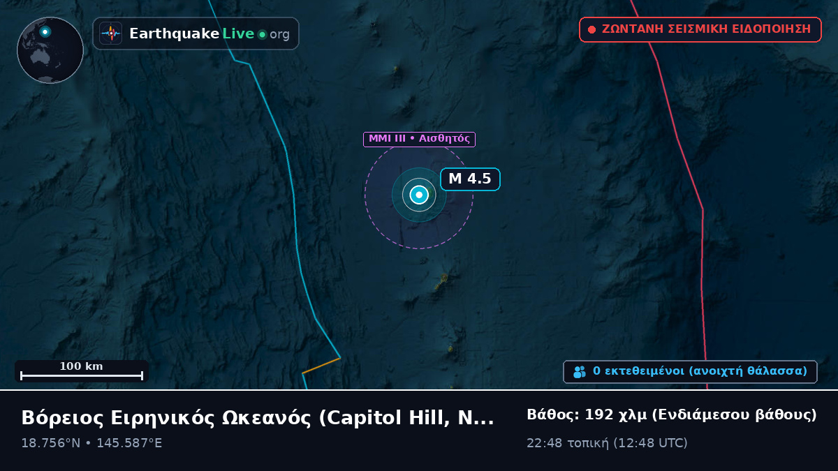 Βόρειος Ειρηνικός Ωκεανός (Northern Mariana Islands)