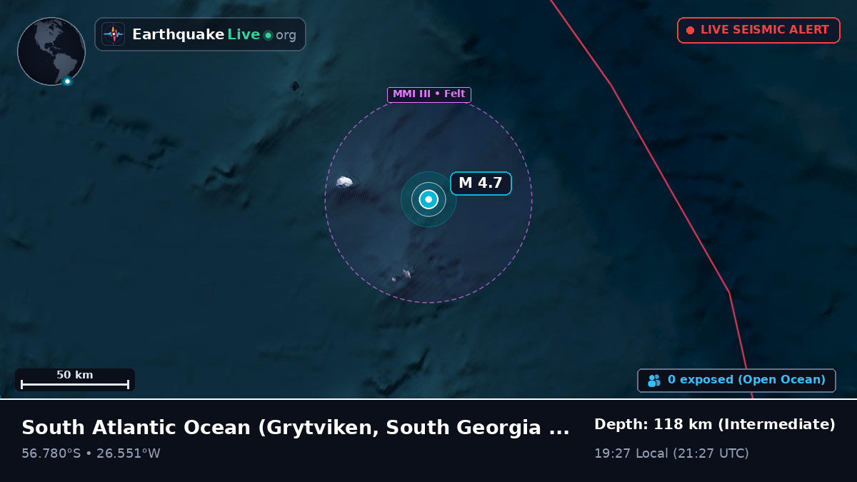 South Atlantic Ocean (South Georgia and the Islands)