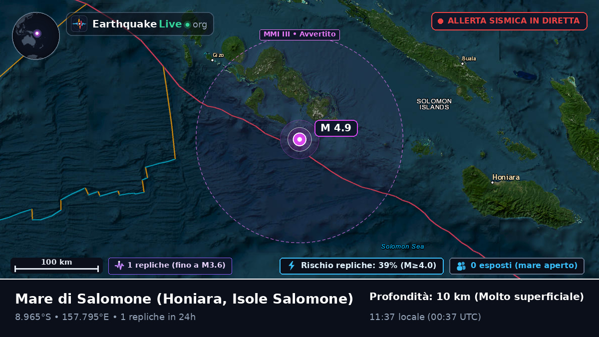 Mare di Salomone (Isole Salomone)