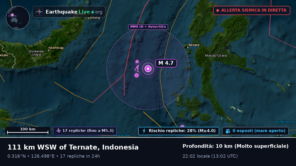 Mare delle Molucche (Indonesia)