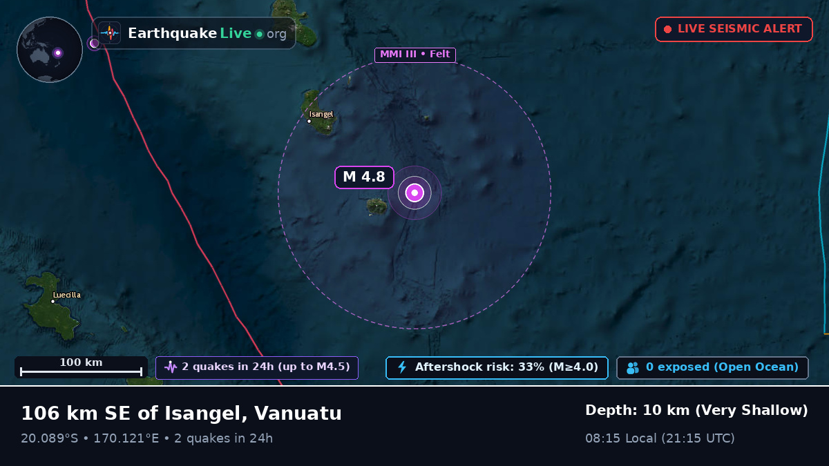 South Pacific Ocean (Vanuatu)