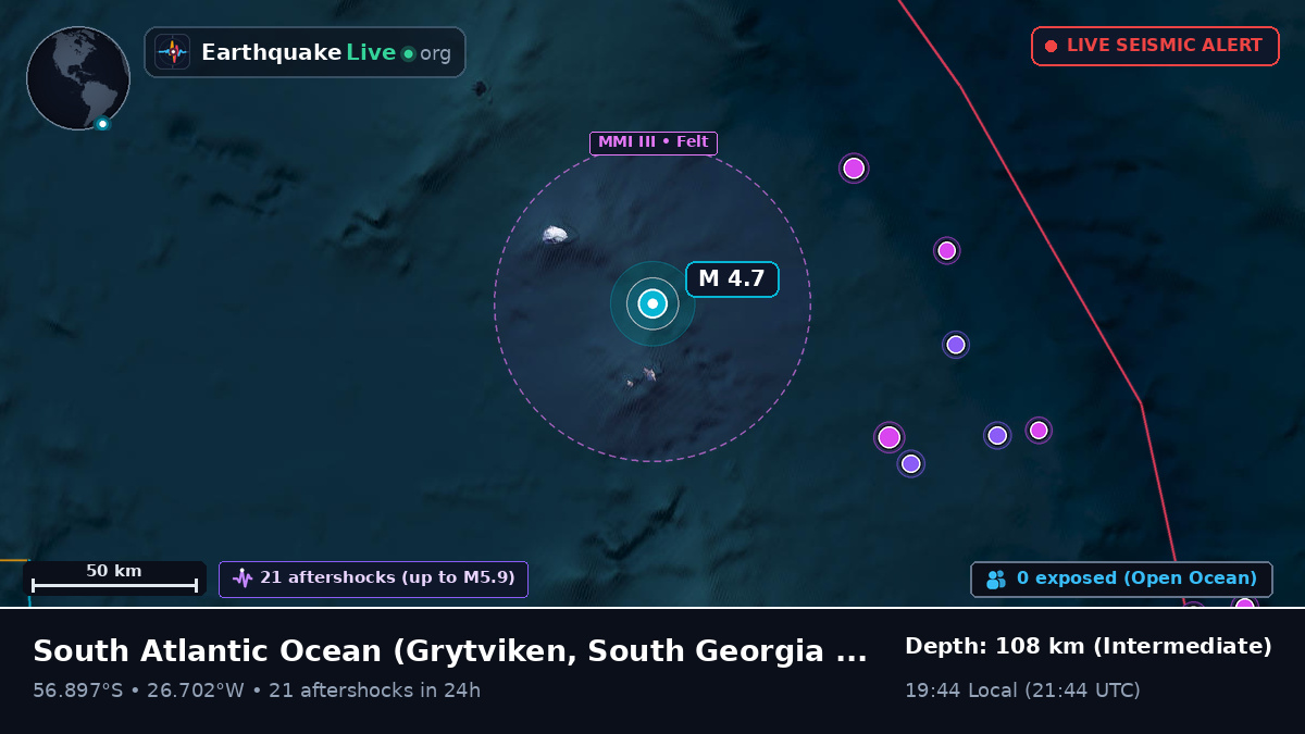 South Atlantic Ocean (South Georgia and the Islands)