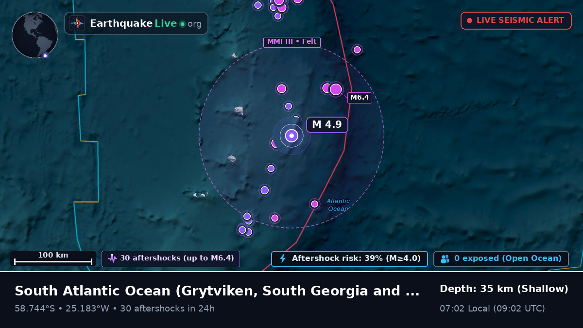 South Atlantic Ocean (South Georgia and the Islands)