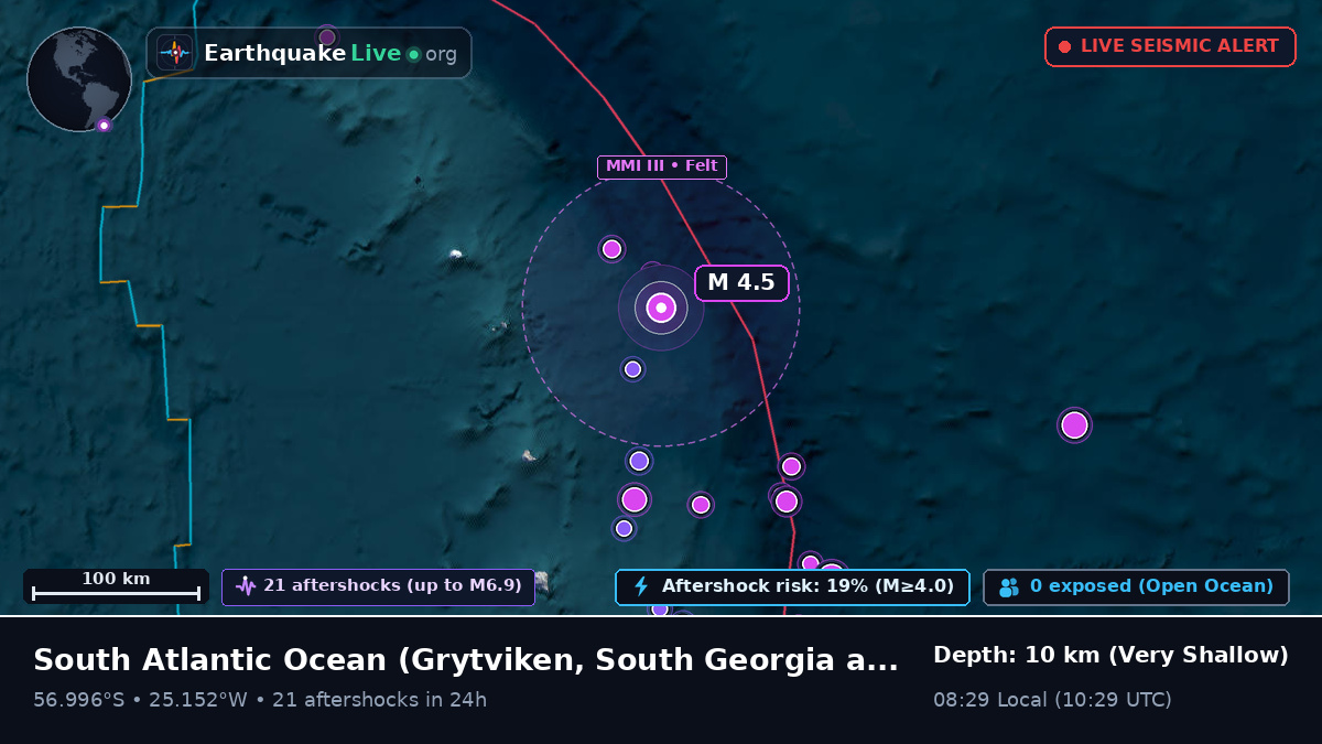 South Atlantic Ocean (South Georgia and the Islands)