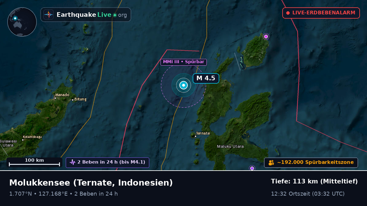 Molukkensee (Indonesien)