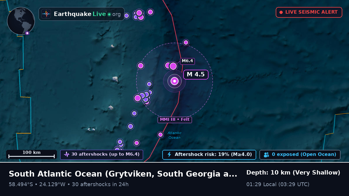 South Atlantic Ocean (South Georgia and the Islands)