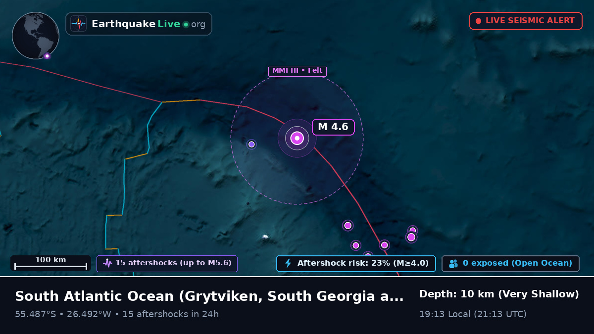 South Atlantic Ocean (South Georgia and the Islands)