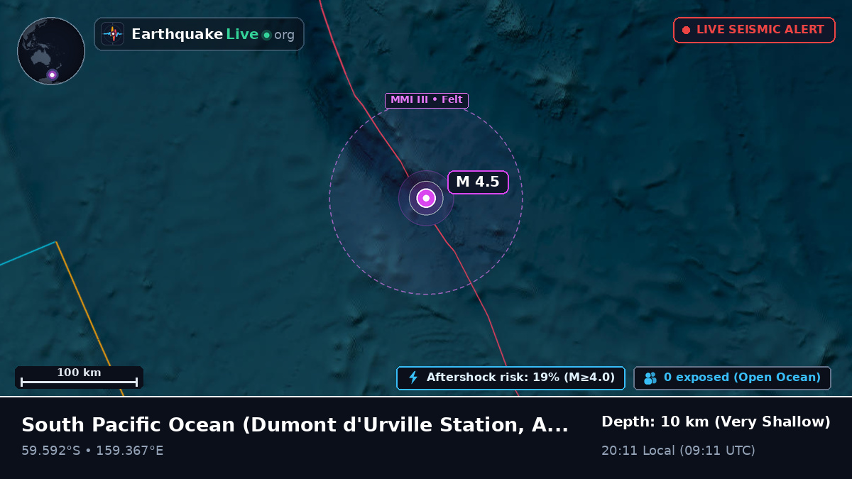 South Pacific Ocean (Antarctica)