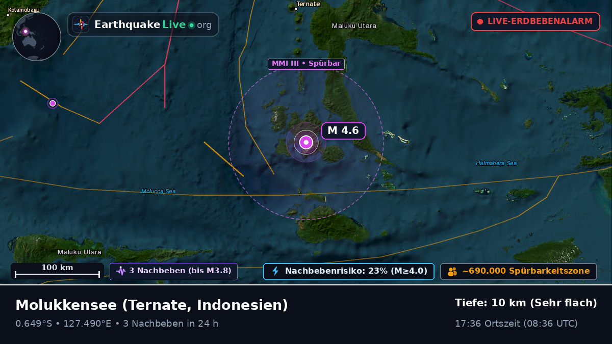 Molukkensee (Indonesien)