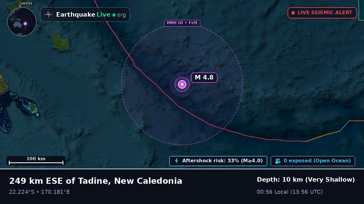 South Pacific Ocean (New Caledonia)