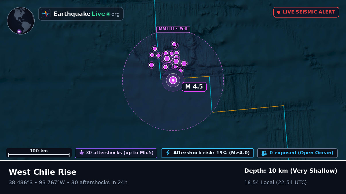 South Pacific Ocean (Chile)