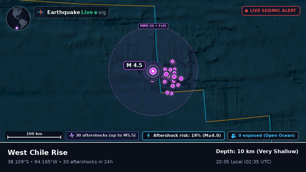 South Pacific Ocean (Chile)