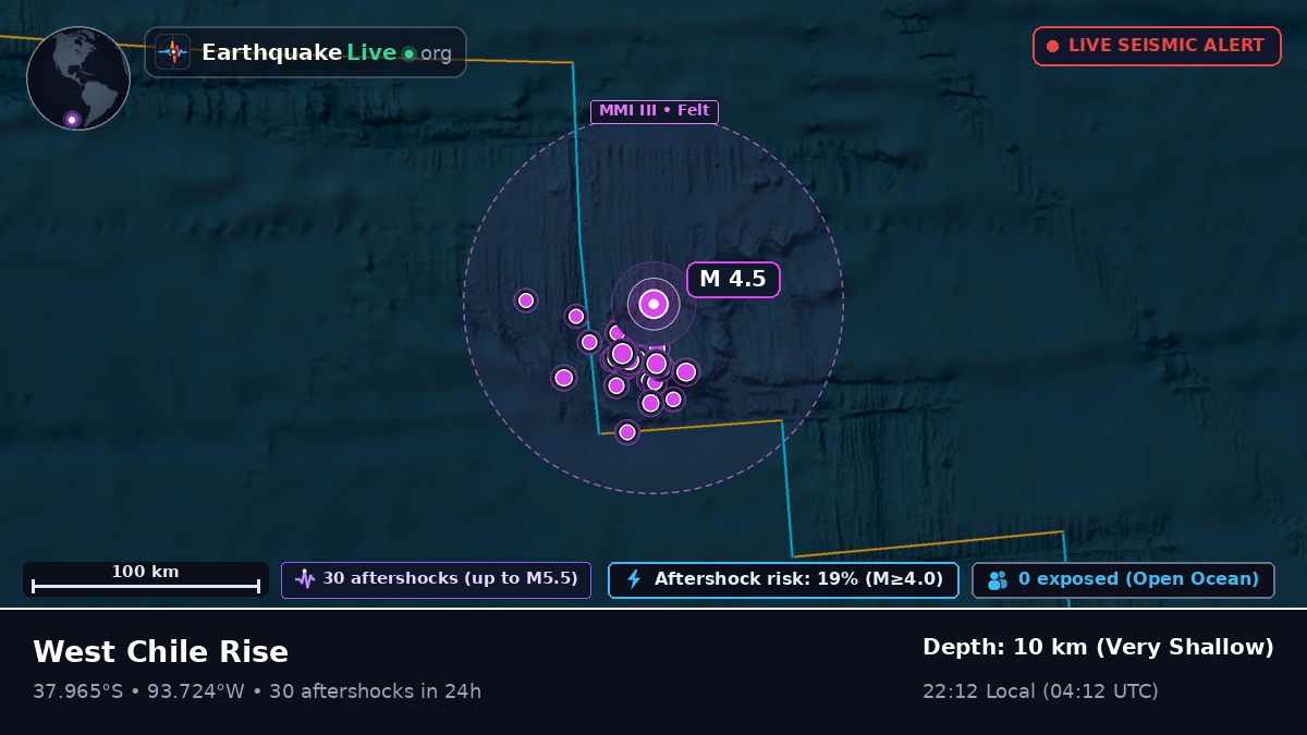 South Pacific Ocean (Chile)