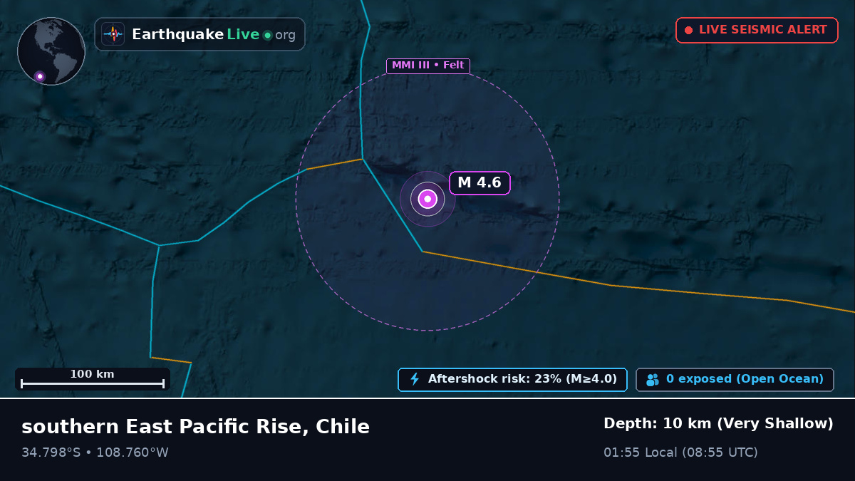 South Pacific Ocean (Chile)