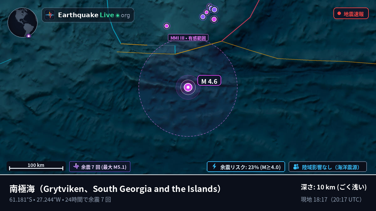 南極海 (South Georgia and the Islands)