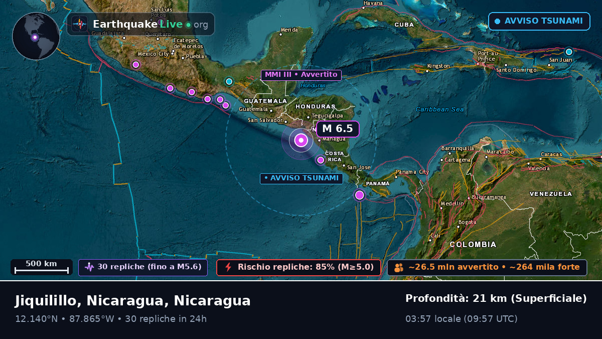 Mar dei Caraibi (Nicaragua)
